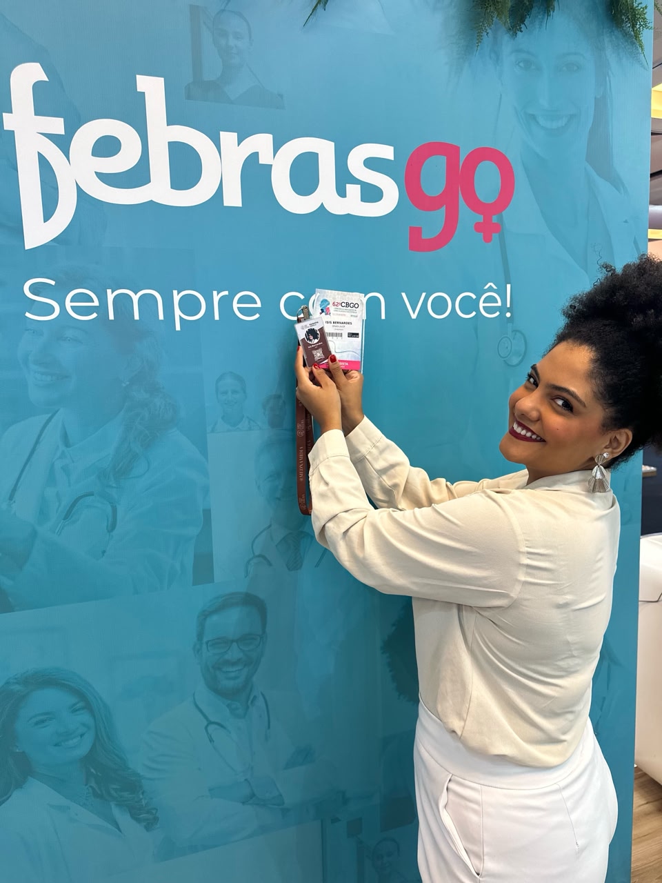 Bastidores da Med na Mídia em evento